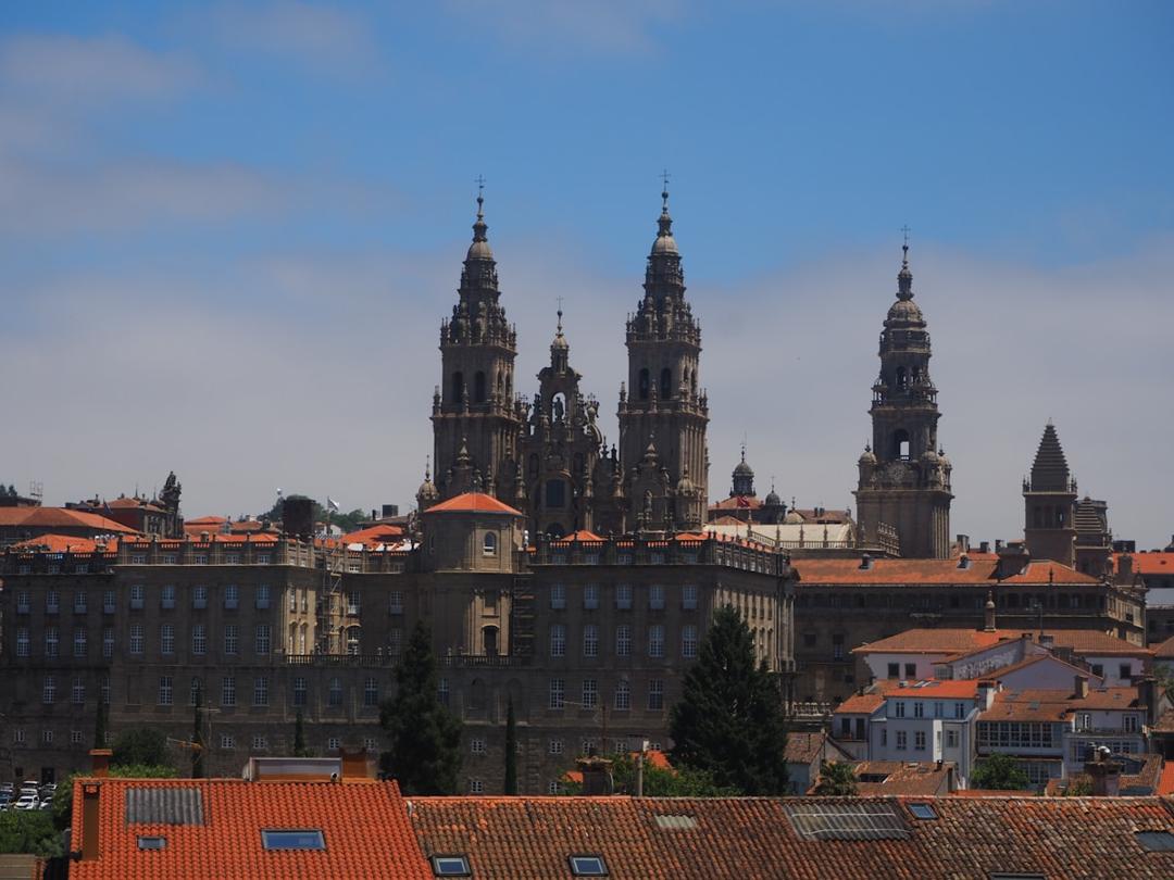 The Cathedral of Santiago de Compostela, final destination of the Camino pilgrimage