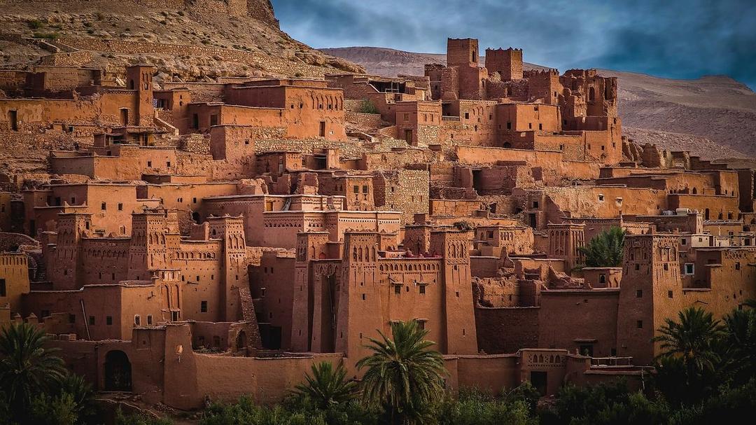 morocco, city, historic, village, clay, old, nature, antique, ait-ben-haddou, arabic, town, arid, desert, brown city, brown desert, brown village, brown old