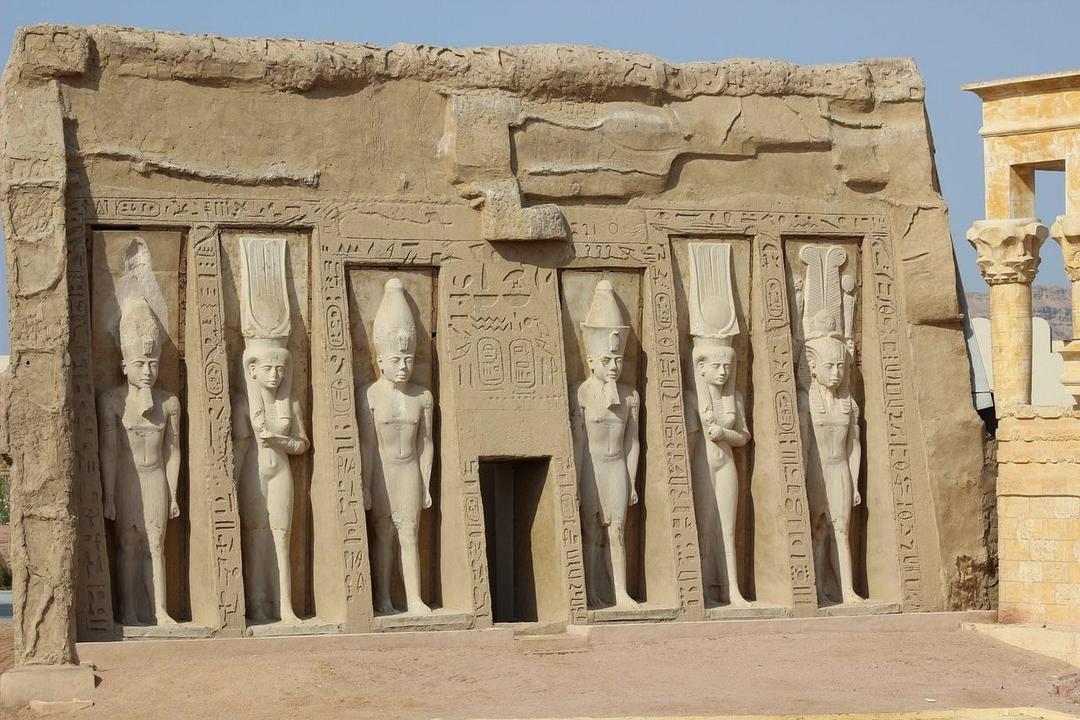 egyptian temple, historic site, structure, land lot, archaeological site, outdoor structure, mortuary temple, ancient history, facade, roof, history, brown history, egyptian temple, egyptian temple, egyptian temple, egyptian temple, egyptian temple