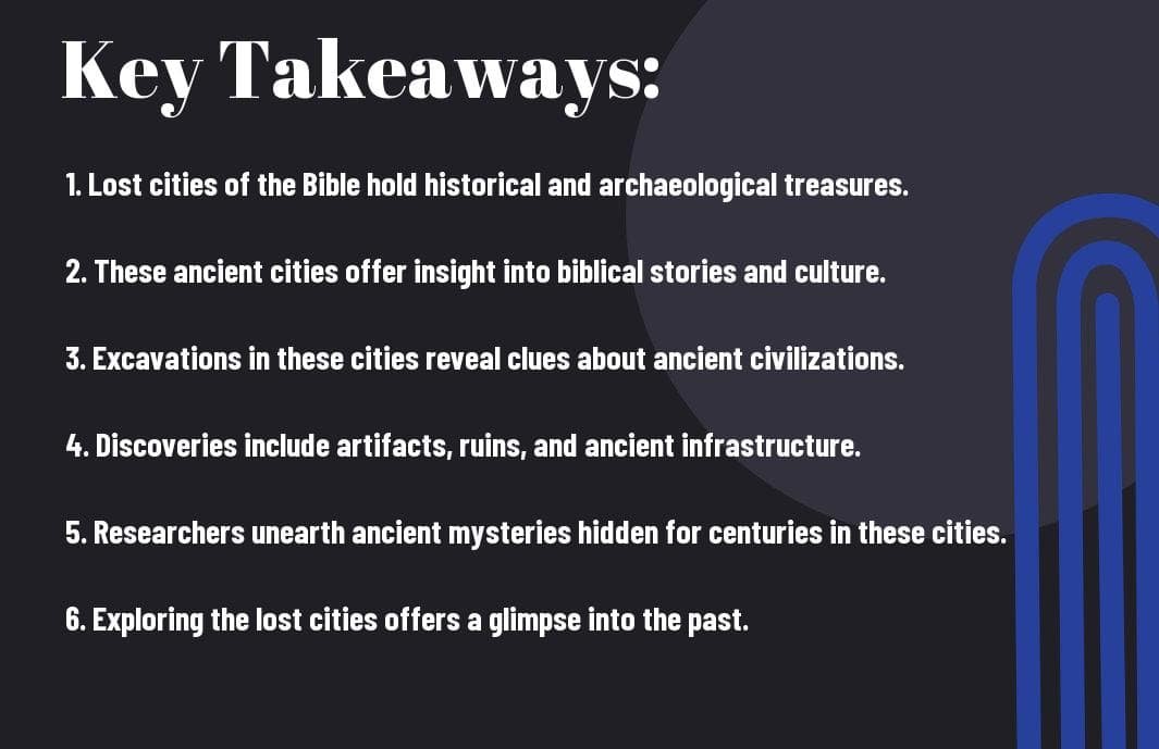 the lost cities of the bible explorations kga