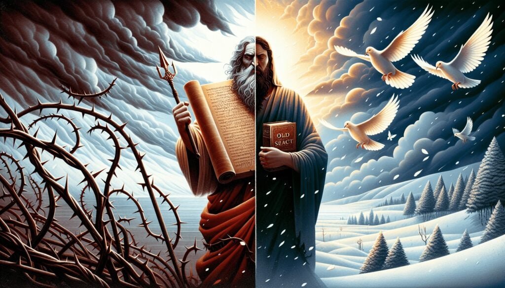 Contrasting Themes in the Old Testament and the New Testament
