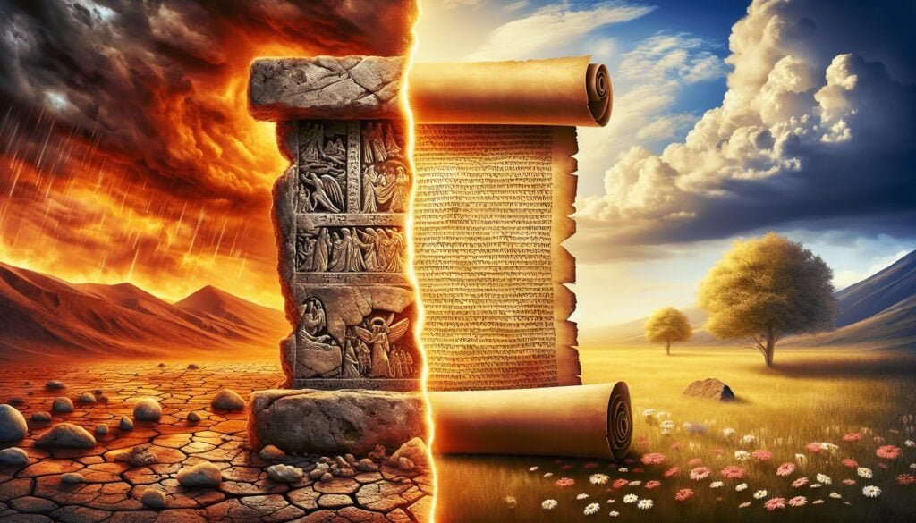 Contrasting Themes in the Old Testament and the New Testament