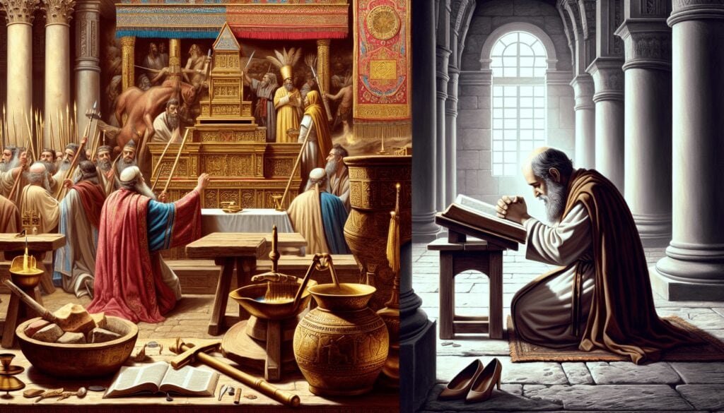 Contrasting Worship in the Old Testament and the New Testament