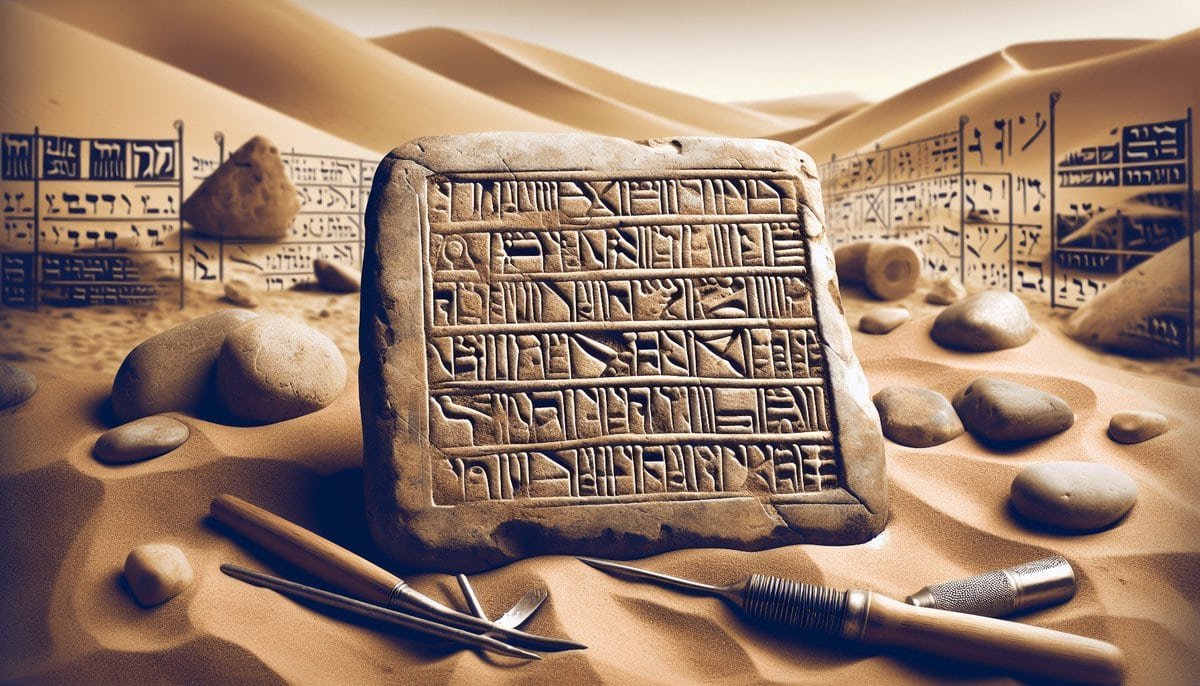 ancient hebrew writing systems impact on biblical timeline