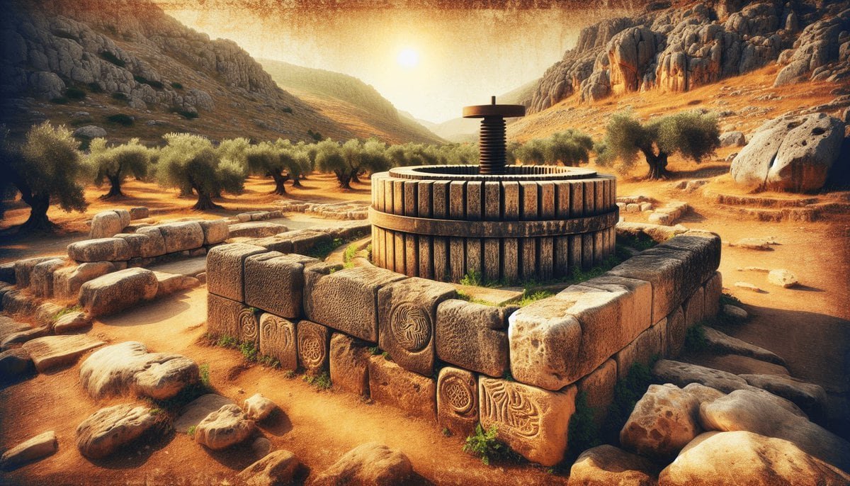 biblical period oil production unearthed