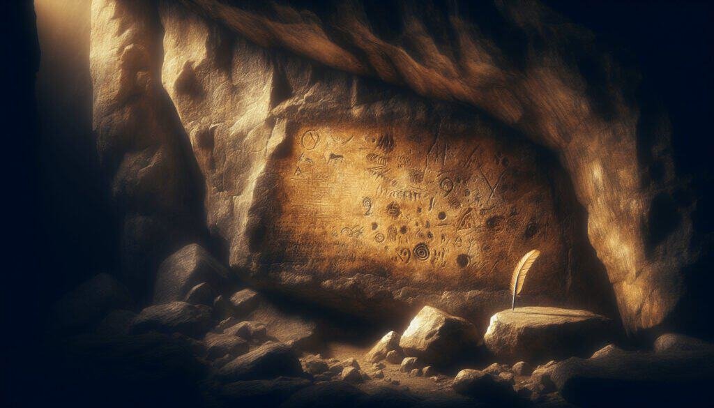 Cave Wall Message: Unveiling the Scribe Diaries from En Gedi’s Twilight