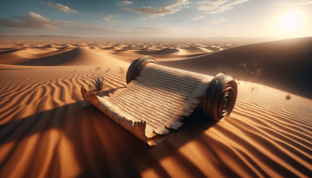 Desert Poetry: An Archive Relic of Faith and Reality