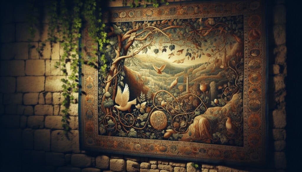 Exploring the Jericho Cellar Tapestry: A Journey Through Psalms of Faith Under Adversity