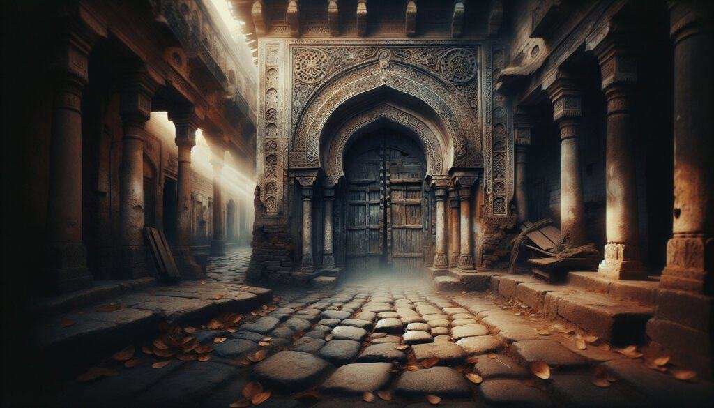 Old Marketplace Entry: Decoding the Sacred Passages in Times of Crisis