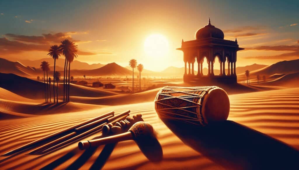 Ravine Echoes: A Journey Through Festival Music in a Desert Shrine