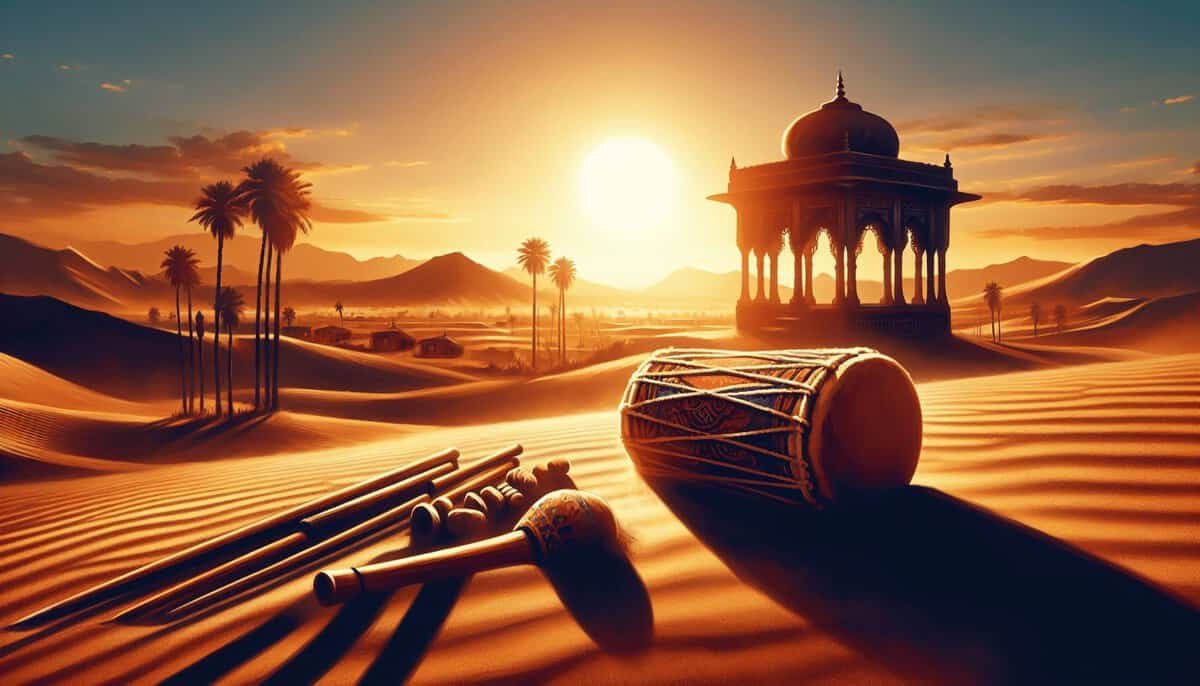 ravine echoes a journey through festival music in a desert shrine