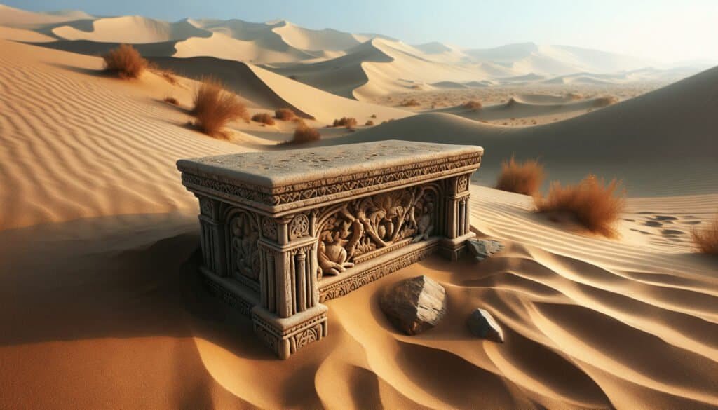 The Significance of the Desert Stone Bench in Biblical Archaeology