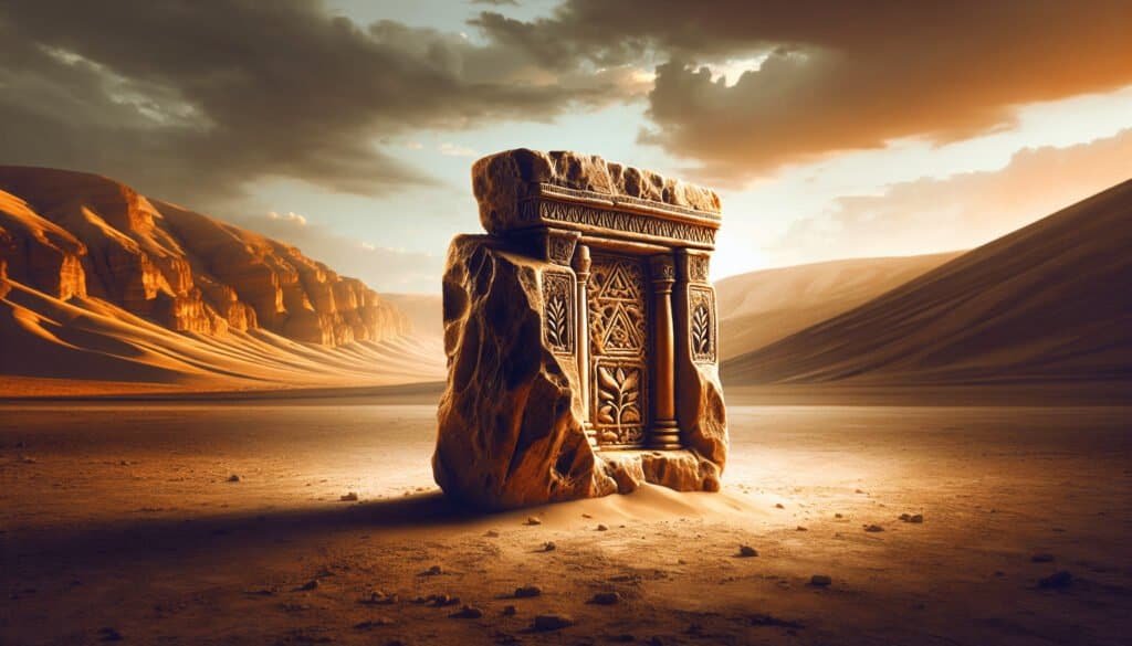 Ein Gedi Fallen Stones: A Testament of Hope in the Barren Sands