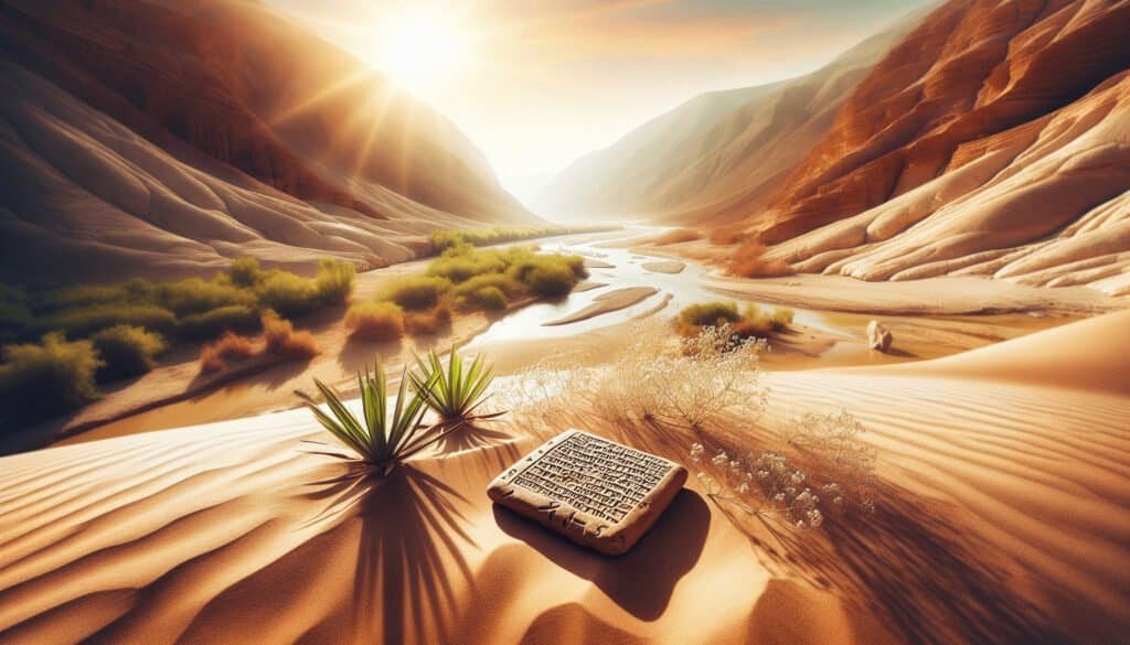 Qumran Wadi Silt and the Book of Job’s Righteous Resolve