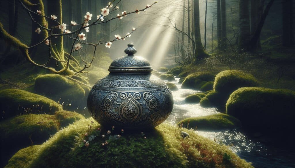 The Sealed Jar with No Opening: A Flowing Prophecy Like Spring Water