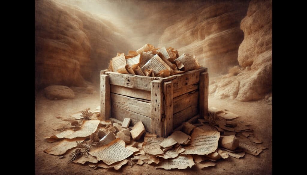 Unraveling the Qumran Scraps Crate: Secrets of the Sect’s Initiation